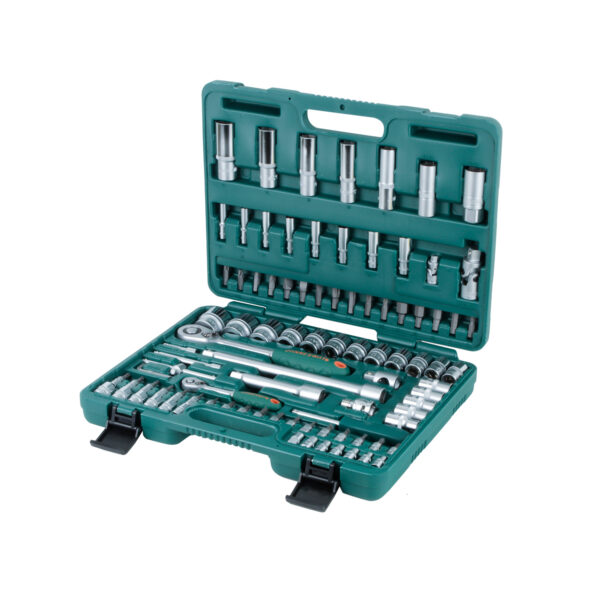 JUEGO de DADOS Jonnesway 1/4" y 1/2" 94 piezas - Imagen 4